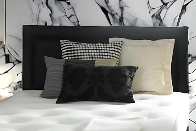 Hilliard Leather Divan Bed with Spring Memory Foam Mattress