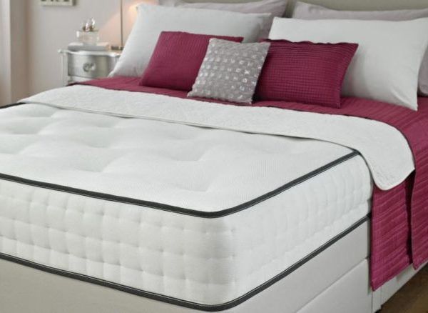 Henry Divan Bed Set with High Density Open Spring Memory Foam Mattress