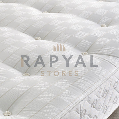 1500 Pocket Tufted Orthopaedic Spring Memory Foam Mattress