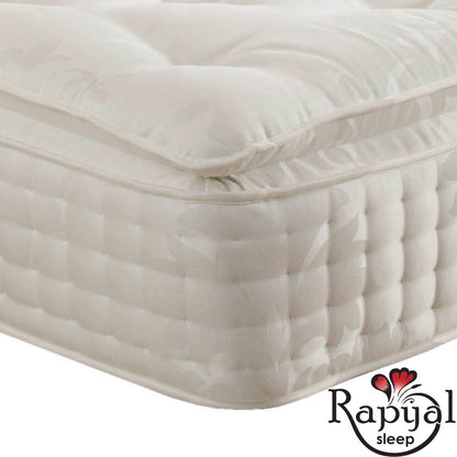 2000 Pocket Spring Organic Pillow Top Mattress